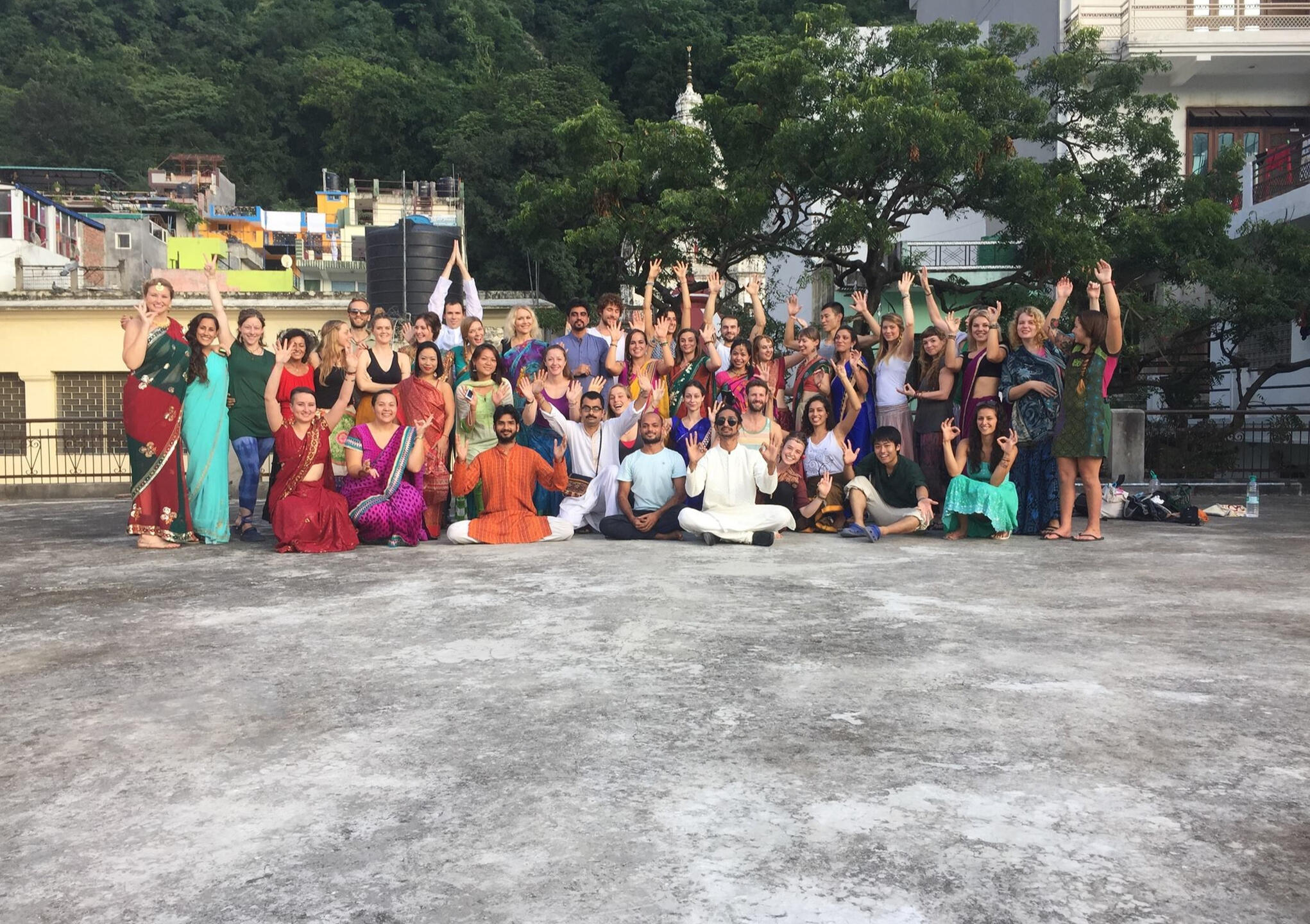 Yoga Teacher Training Graduation, India (2015)